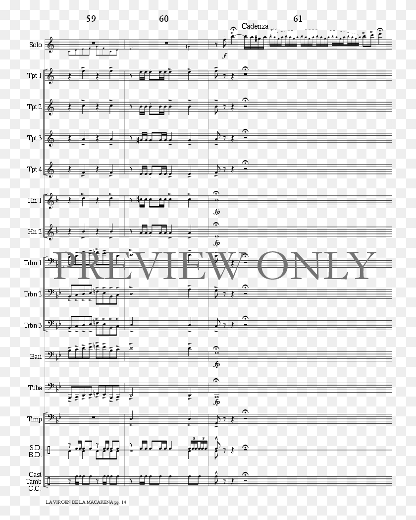 745x989 Product Thumbnail 14 La Virgen De Macarena Strings Orchestra Notes, Text, Alphabet, Face HD PNG Download
