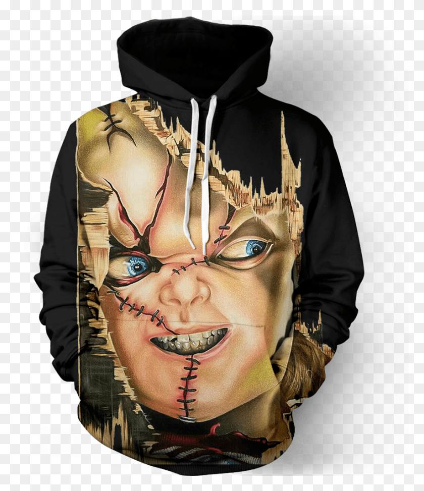 855x1001 Descargar Png / Sudadera Con Capucha Vikingos Png