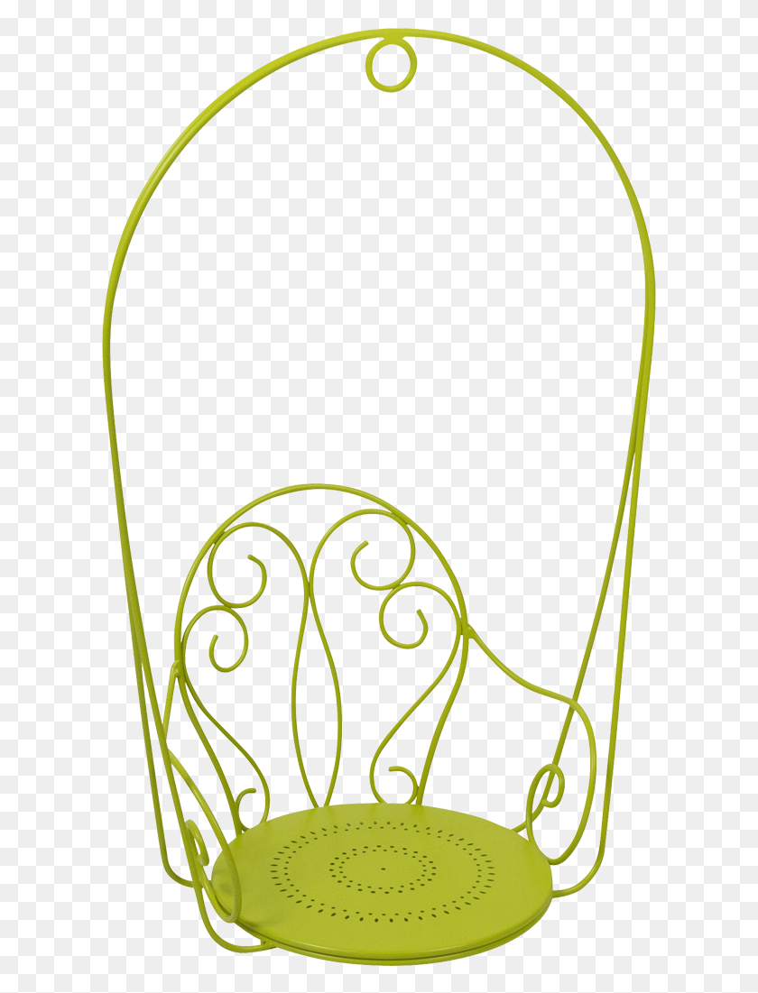 615x1041 Products Fermob Montmartre Hanging Armchair, Floral Design, Pattern, Graphics HD PNG Download