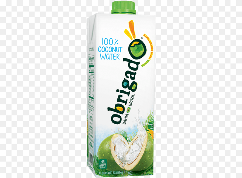 Products Obrigado Coconut Water, Food, Fruit, Plant, Produce Sticker PNG
