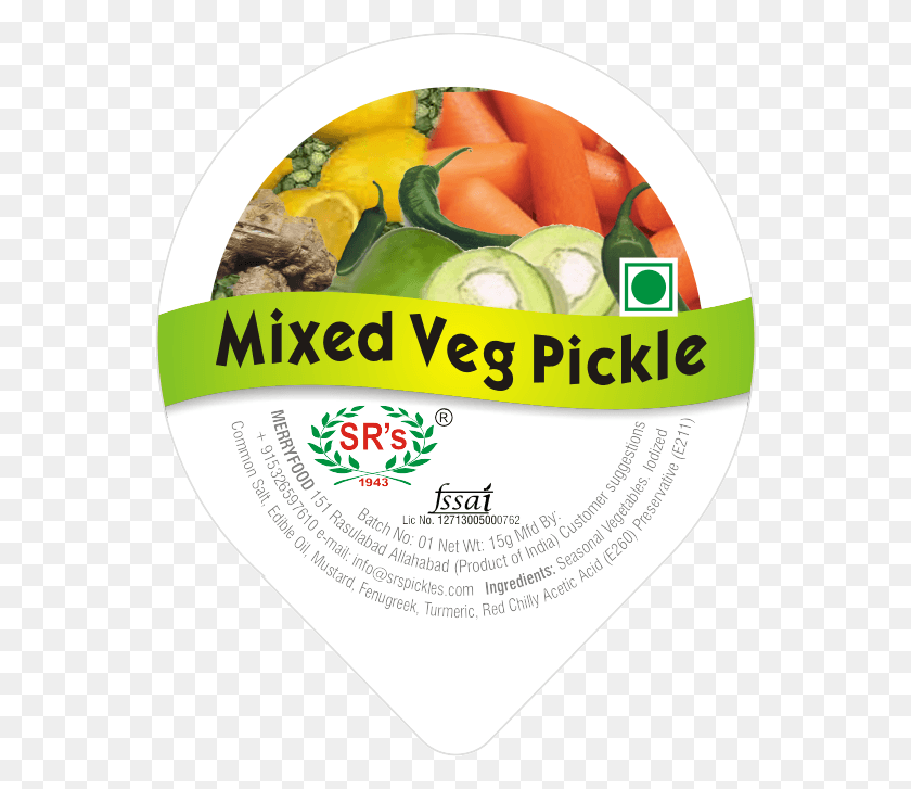 554x667 Products Pickled Mixed Vegetables Label, Plant, Poster, Advertisement HD PNG Download