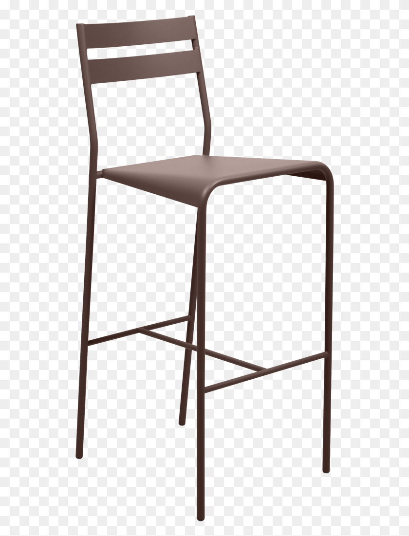 532x1041 Products Tabouret Facto Fermob, Chair, Furniture, Bar Stool HD PNG Download