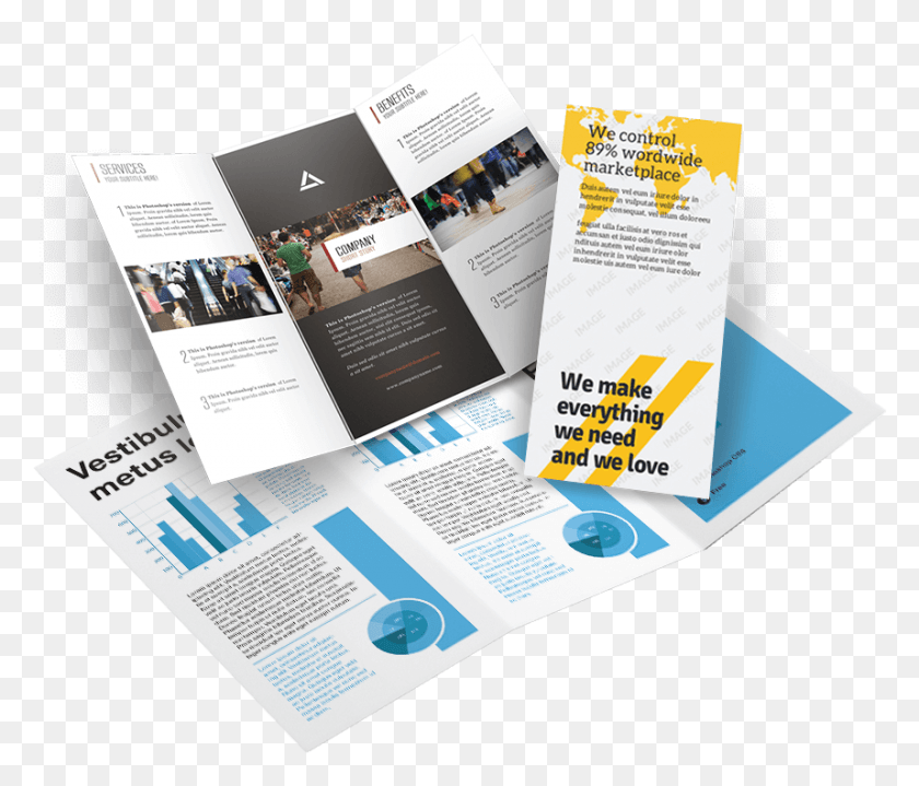 858x725 Professional Brochure Design And Printing Design Company Brochure, Flyer, Poster, Paper HD PNG Download