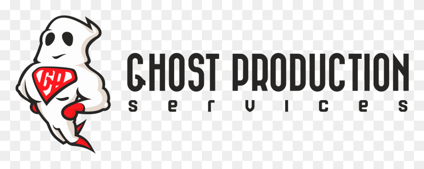 1503x532 Professional Ghost Producer Service For Different Genres Ghost Producer Logo, Text, Alphabet, Face HD PNG Download