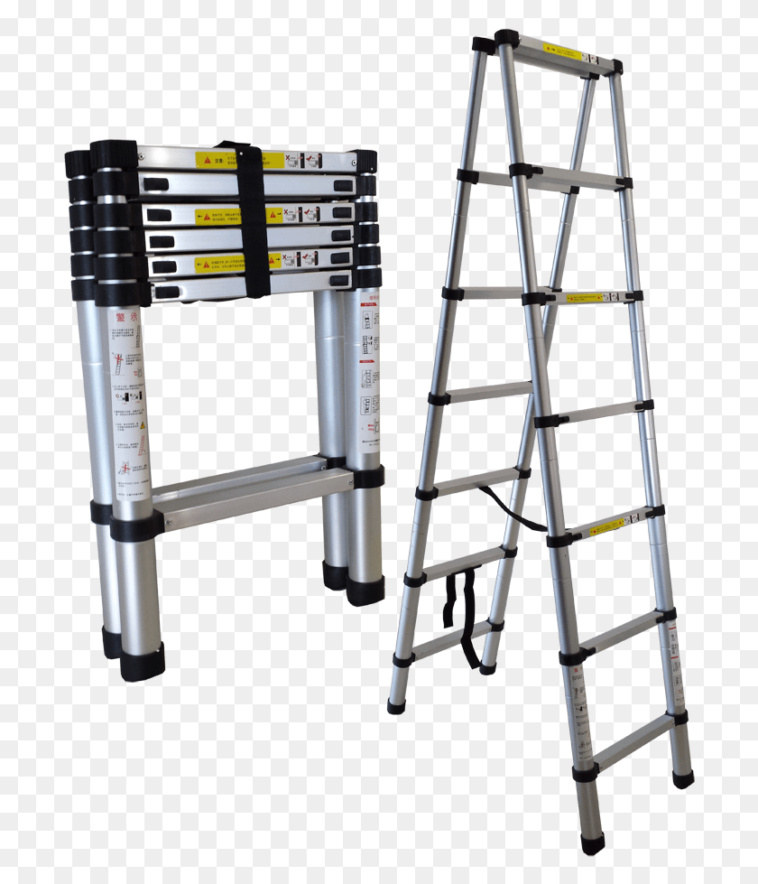700x919 Professional Manufacturer 10m Rope Telescopic Fiberglass Telescopic Ladder Double, Construction, Scaffolding, Bow HD PNG Download