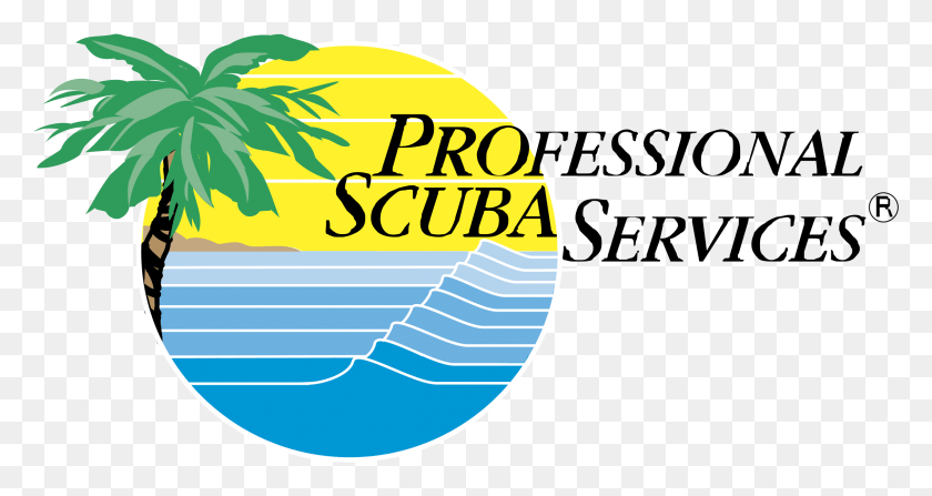 2297x1142 Professional Scuba Services Logo Transparent Graphic Design, Outdoors, Logo, Symbol HD PNG Download