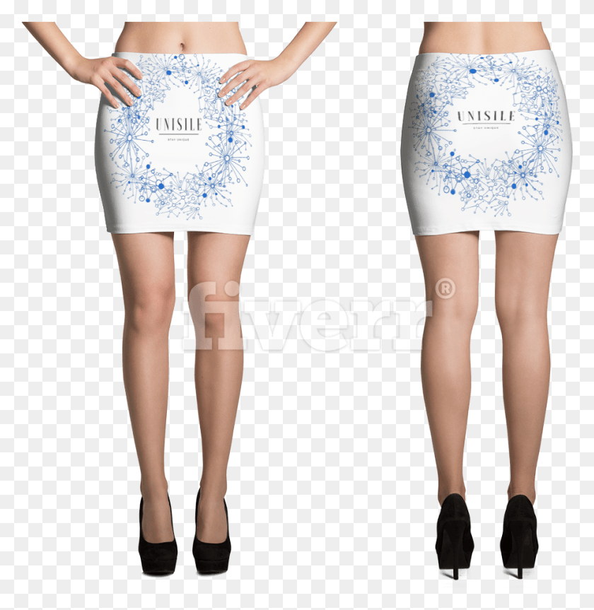 928x956 Professionally Design Print File For Your Printful Skirt, Clothing, Apparel, Shorts Descargar Hd Png