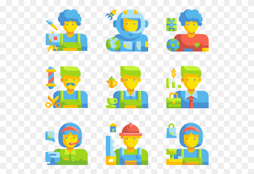 541x517 Professions Avatar, Text, Crowd HD PNG Download