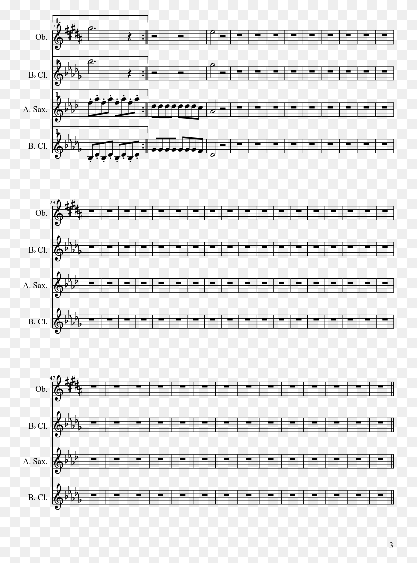 749x1073 Professor Oak39s Theme Sheet Music Composed By Arr Sheet Music, Gray, World Of Warcraft HD PNG Download