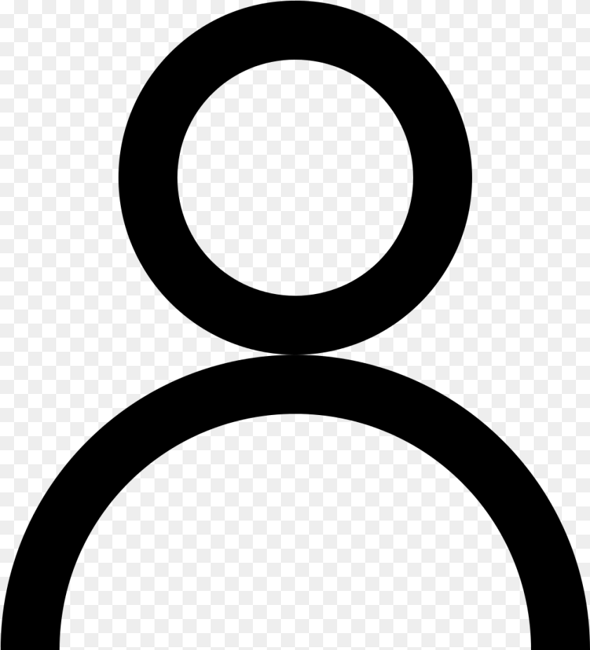 Profile Generic User Circle, Gray Clipart PNG