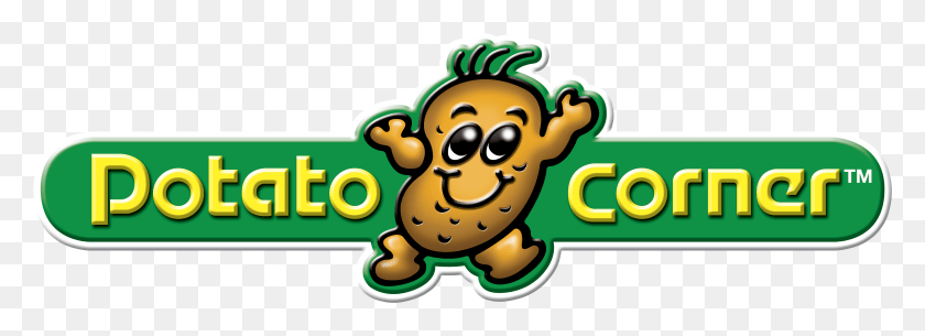 5132x1616 Profile Here Potato Corner Logo, Plant, Animal, Toad HD PNG Download