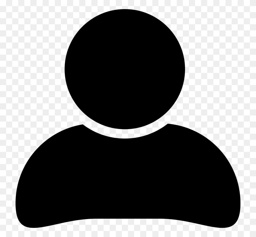 738x720 Profile Man Icon, Gray, World Of Warcraft HD PNG Download