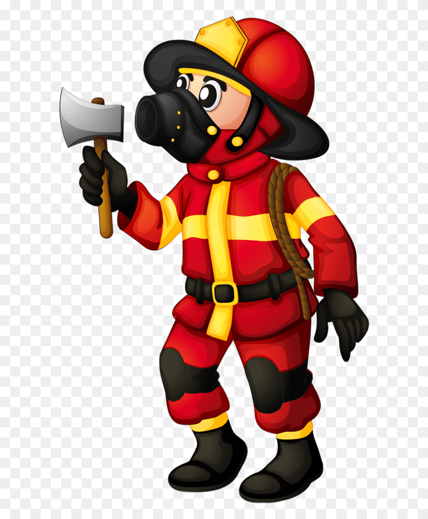 610x960 Profisses E Ofcios Fire Dept Fire Department Fireman Clipart Fireman, Toy, Helmet, Clothing HD PNG Download