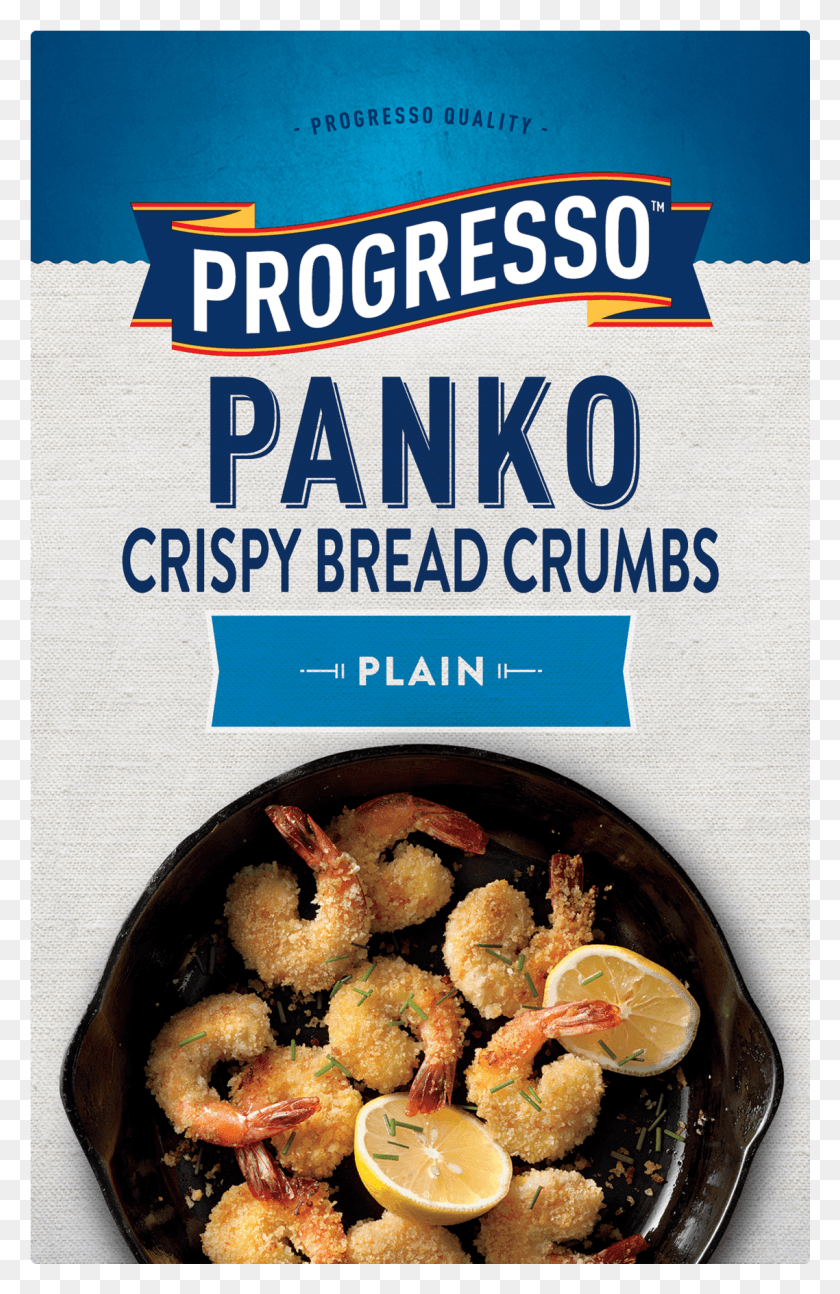 1138x1801 Progresso Panko Bread Crumbs, Shrimp, Seafood, Sea Life HD PNG Download