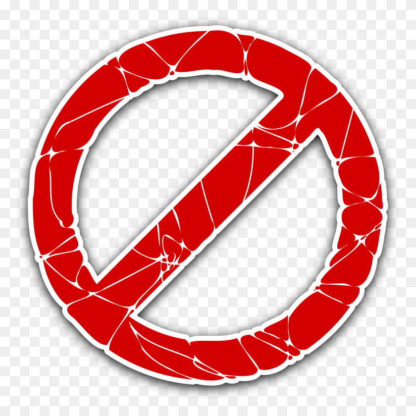 2397x2400 Prohibited Sign Forbidden Sign Transparent, Symbol, Logo, Trademark HD PNG Download
