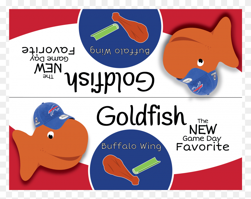 3302x2564 Project 2 Buffalo Wing Goldfish Crackers, Poster, Advertisement, Flyer HD PNG Download