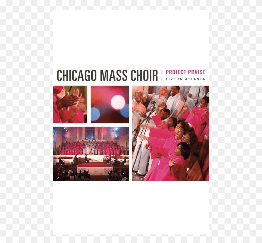 501x721 Project Praise Live In Atlanta Dvd Chicago Mass Choir Jesus Promised, Person, Human, Crowd HD PNG Download
