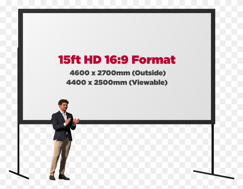 2607x1982 Projection Screen Hire Projection Screens Banner, Electronics, Person, Human HD PNG Download