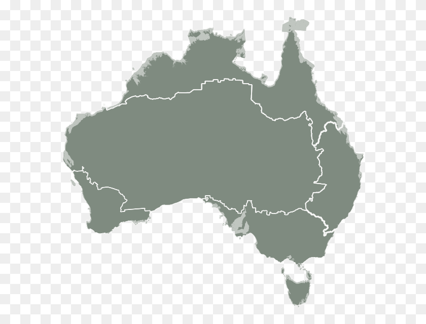 599x579 Projections For Australia39s Nrm Regions Map Of Australia, Diagram, Atlas, Plot HD PNG Download