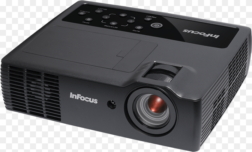 Projector Infocus, Electronics, Camera Clipart PNG