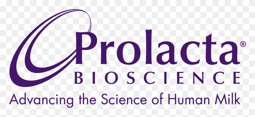 2663x1116 Descargar Png Prolacta Logo Full Color Prolacta Bioscience, Texto, Número, Símbolo Hd Png