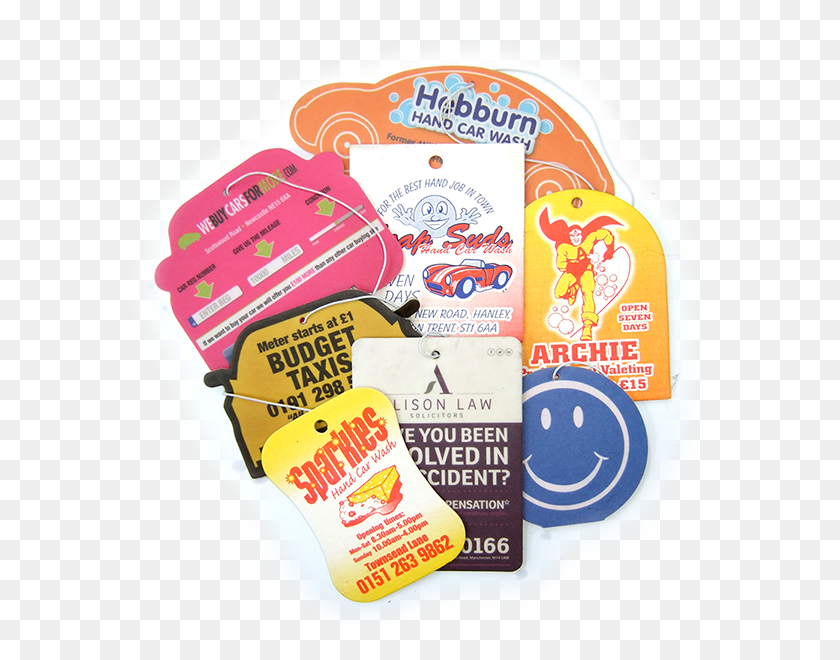 600x600 Promotional Car Air Fresheners General Supply, Label, Text, Sunscreen HD PNG Download