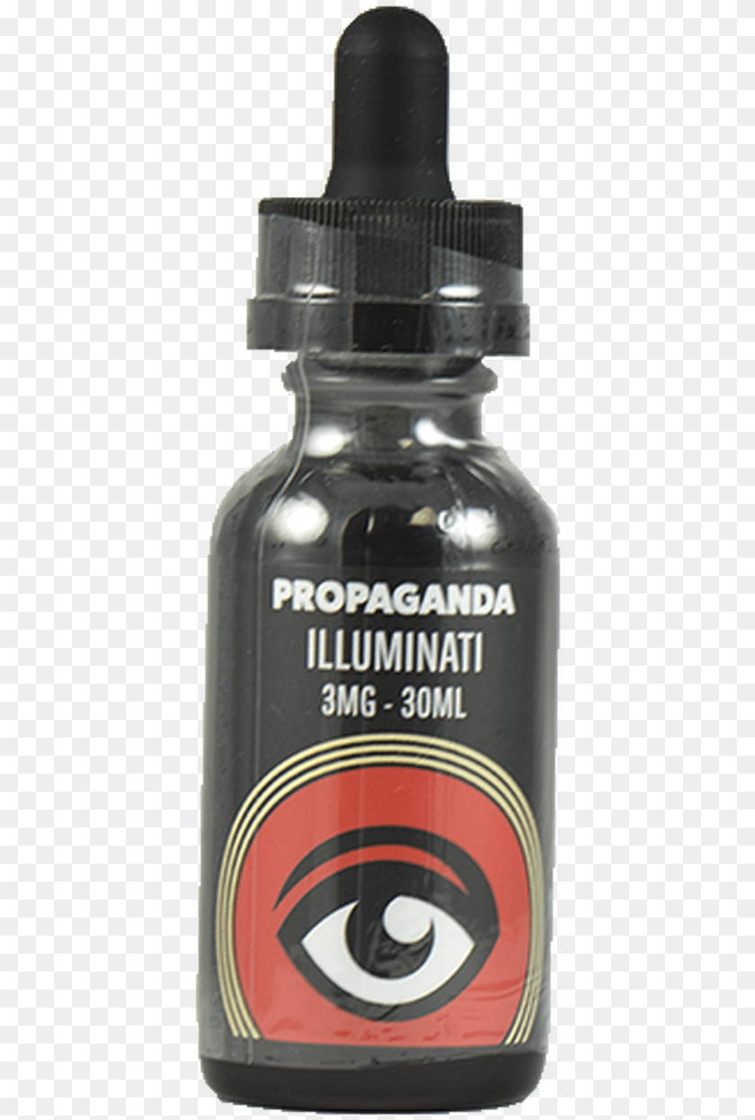 418x1245 Propaganda Illuminati E Liquid, Bottle, Ink Bottle, Cosmetics, Perfume Transparent PNG