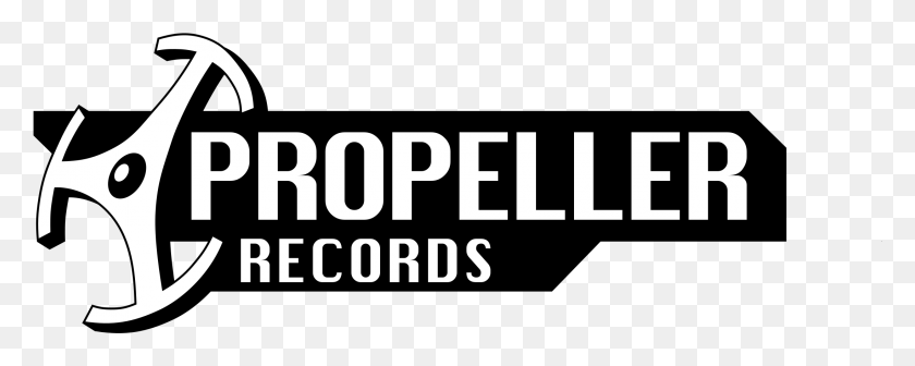 2191x777 Propeller Records Logo Transparent Pioneer Pro Dj, Text, Word, Alphabet HD PNG Download