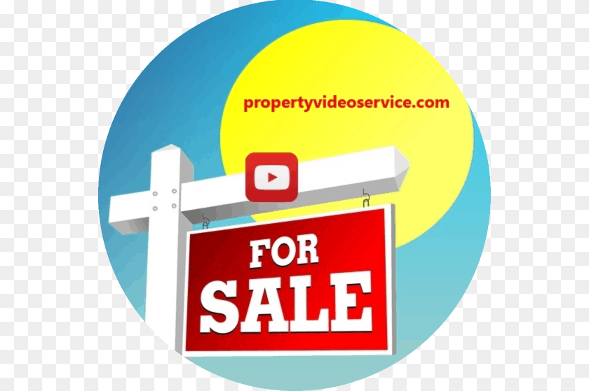 560x559 Property Video Service Logo Circle, Sign, Symbol, Advertisement, First Aid Clipart PNG