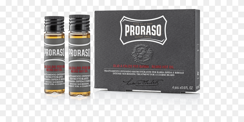 539x360 Proraso Hot Beard Oil, Бутылка, Текст, Плакат Hd Png Скачать