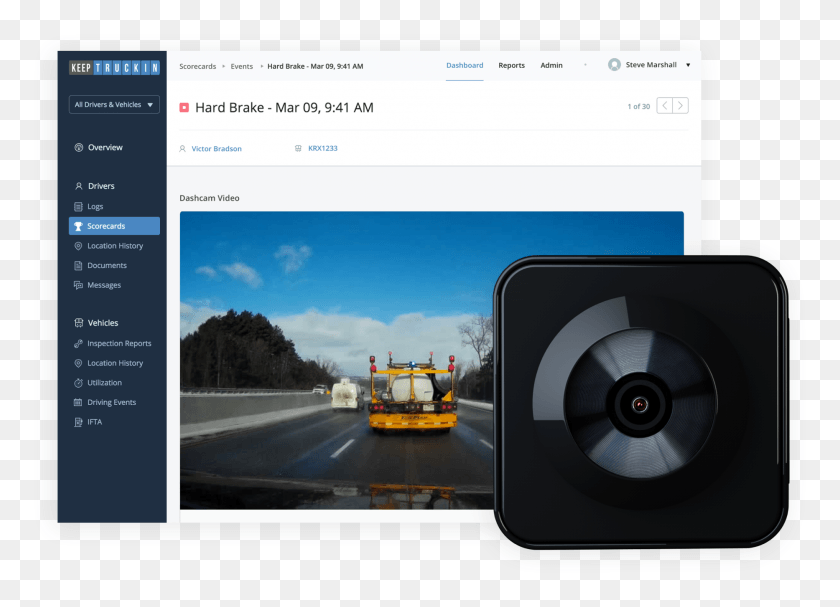 1866x1310 Protect Drivers And Improve Efficiency With The Power Keeptruckin Eld, Mobile Phone, Phone, Electronics HD PNG Download