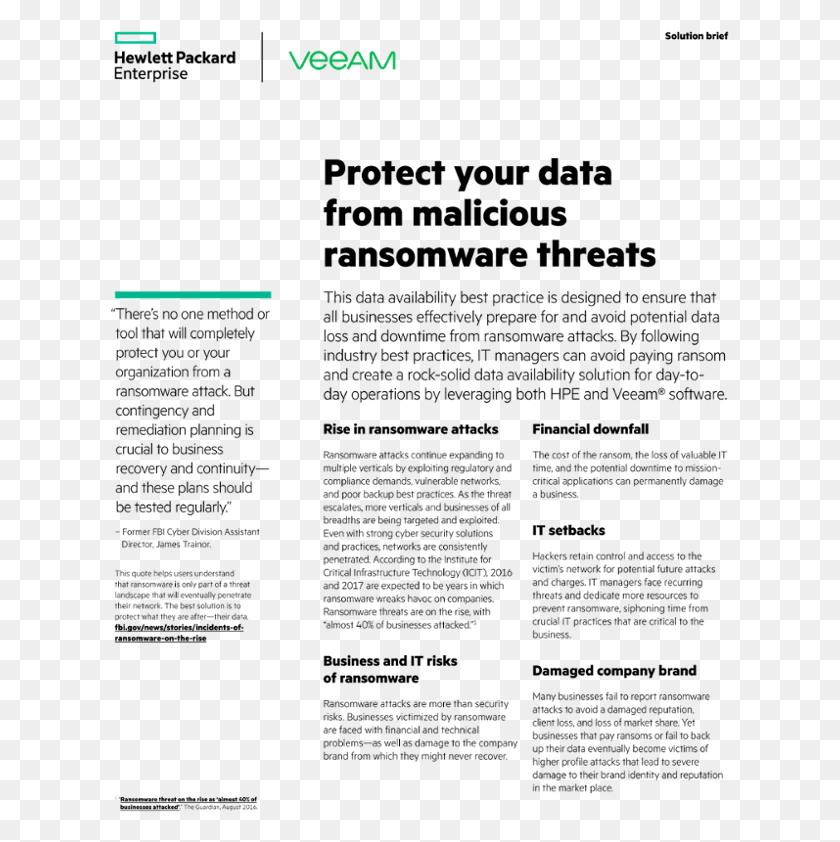 619x782 Protect Your Data From Malicious Ransomware Threats Hewlett Packard Enterprise, Text, Legend Of Zelda HD PNG Download
