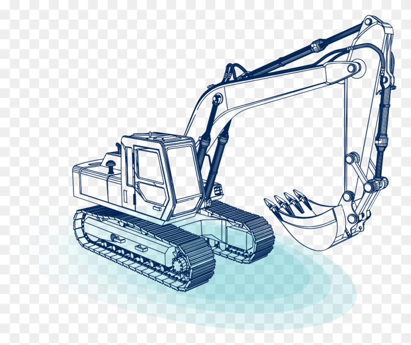 1039x858 Protect Your Employees And Increase Your Productivity Bulldozer, Tractor, Vehicle, Transportation HD PNG Download