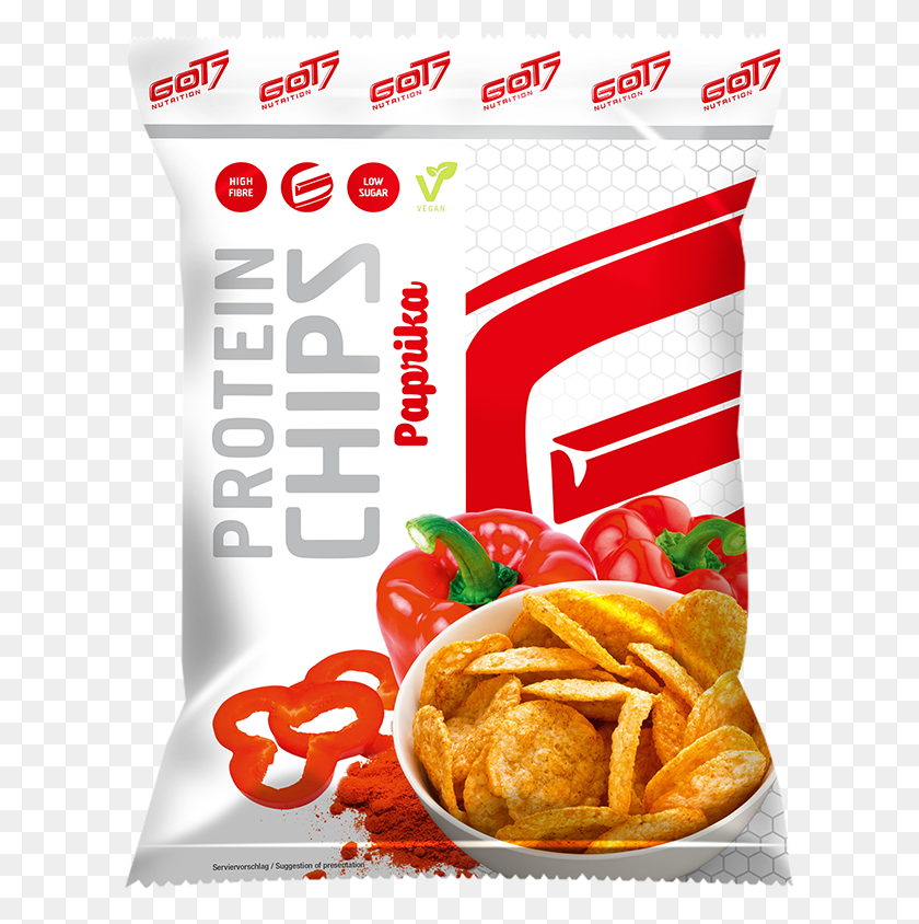 613x784 Protein Chips Got 7 Chips, Food, Snack, Ketchup HD PNG Download