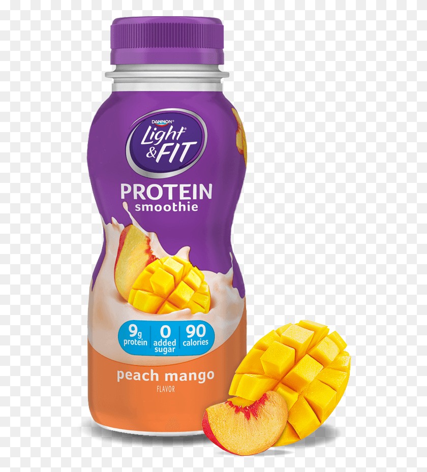 544x869 Protein Smoothie Peach Mango Yogurt, Plant, Food, Fruit HD PNG Download