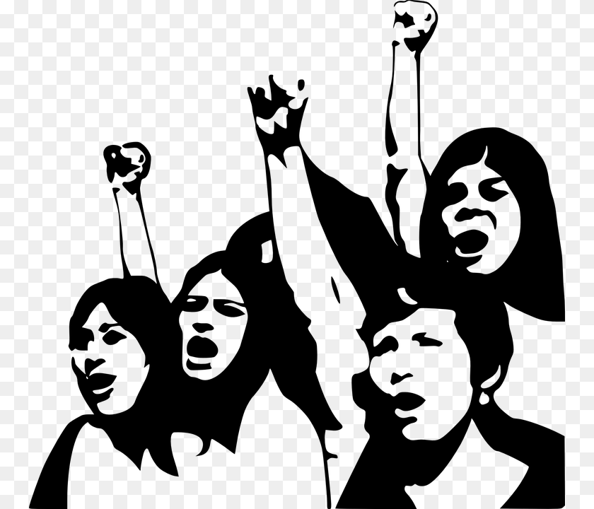 758x720 Protest Hand Human Rights Women And Violation Book, Gray Clipart PNG