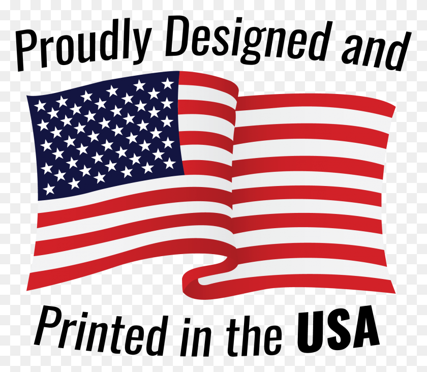 1926x1660 Proudly Designed And Printed In The Usa Clip Art Printable American Flag, Flag, Symbol HD PNG Download