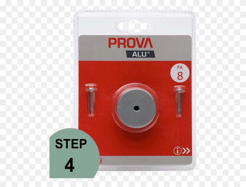504x579 Prova Railing Pa8 Handrail Connectionwall Terminal Handrail, Machine, Tool, First Aid HD PNG Download