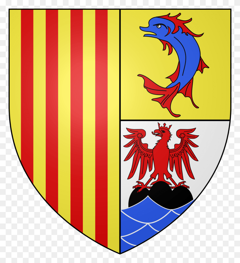 1200x1320 Provensa Alp Csta Asura Provence Alpes Cote D Azur Coat Of Arms, Armor, Shield, Bird HD PNG Download