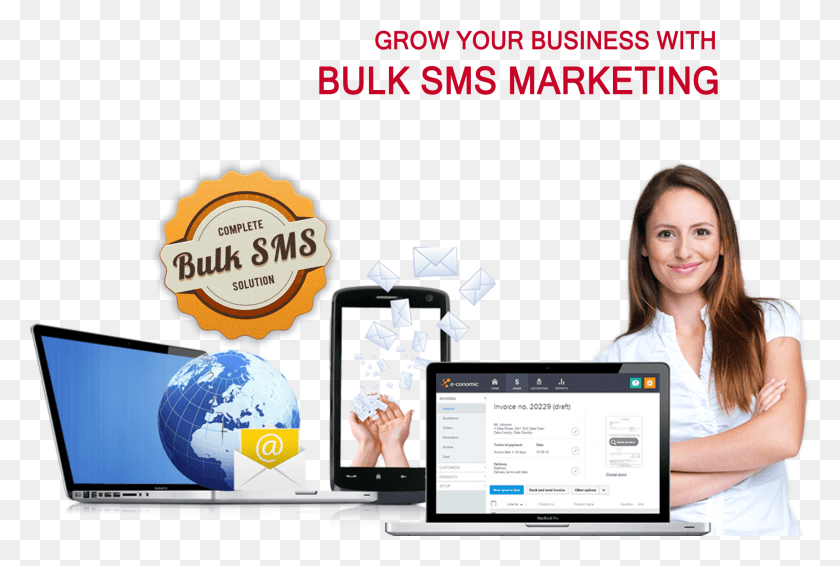 1714x1113 Provider Bulk Sms In Jaipurbulk Sms Company Jaipurreseller Bulk Sms Company, Person, Human, Computer HD PNG Download