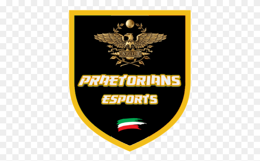 397x462 Descargar Png Prt Praetorians Esports Emblem, Logotipo, Símbolo, Marca Registrada Hd Png