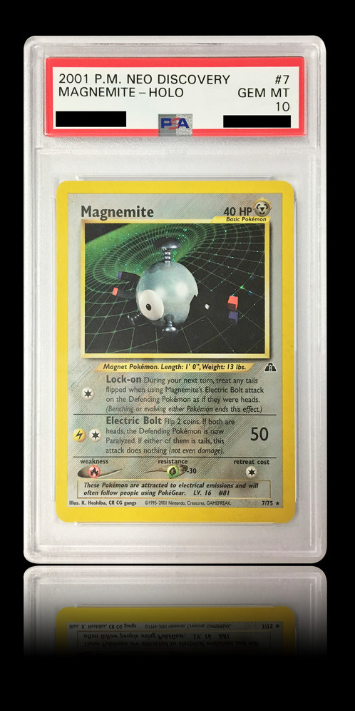 498x996 Psa 10 Magnemite 775 Pokemon Cards, Mobile Phone, Phone, Electronics HD PNG Download