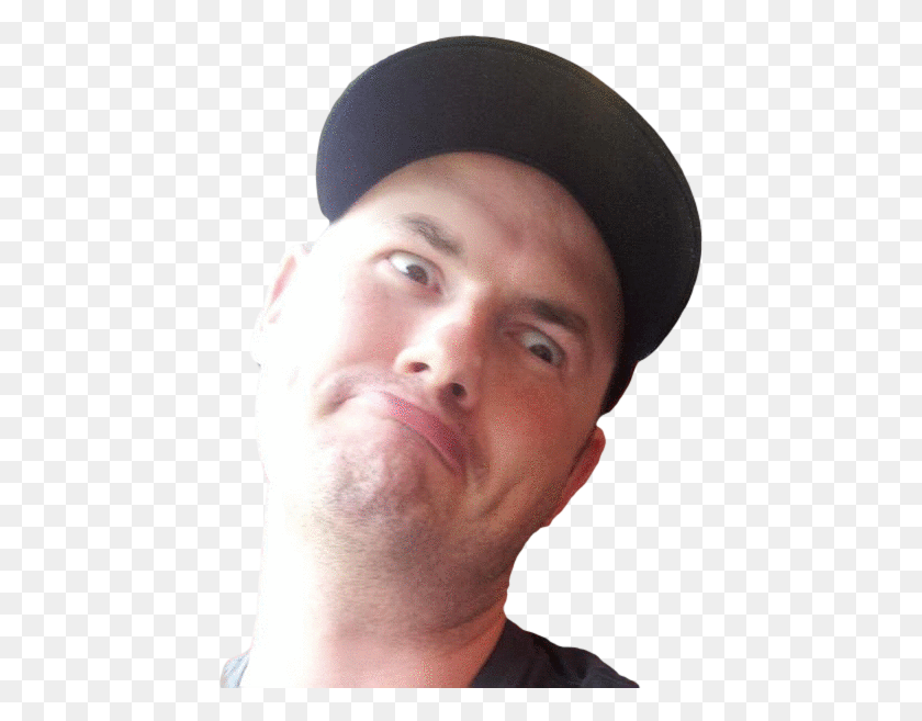 443x597 Psbsips From Youtube Funny Face Sips Transparent, Person, Human, Skin HD PNG Download