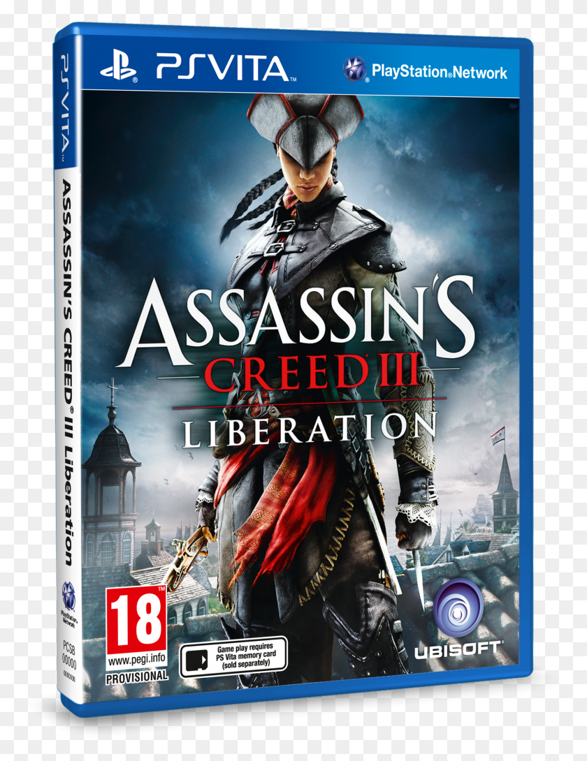 1638x2164 Псвита Великобритания 3D Assassins Creed 3 Освобождение Ps Vita Hd Png Скачать