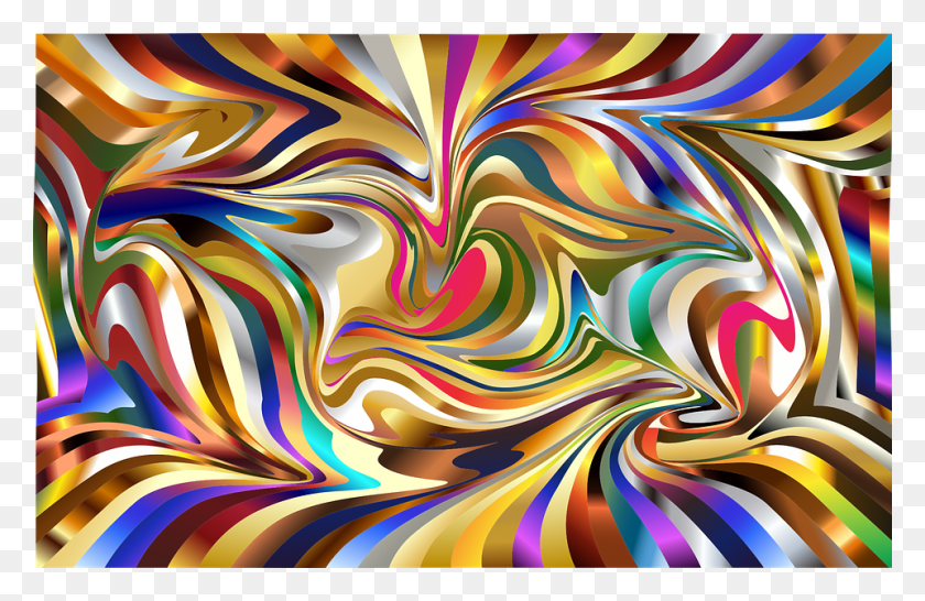 960x599 Psychedelic Background High Resolution Psychedelic Art, Graphics, Pattern HD PNG Download