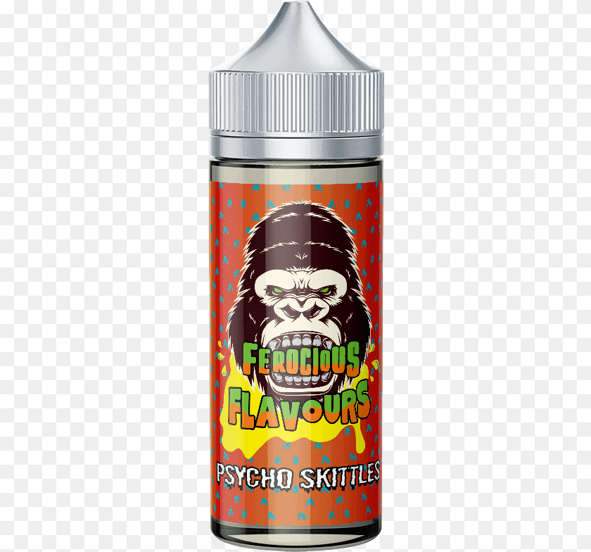 Psycho Skittles E Liquid Composition Of Electronic Cigarette Aerosol, Bottle, Cosmetics, Perfume, Tin Transparent PNG