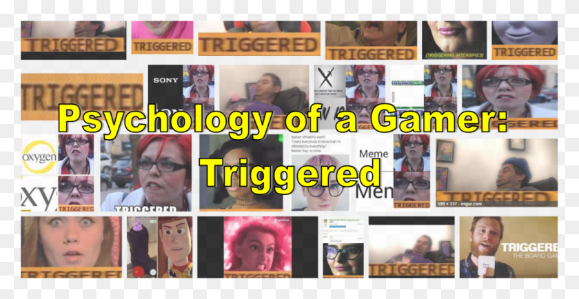 1068x513 Psychology Of A Gamer Collage, Poster, Advertisement, Person HD PNG Download