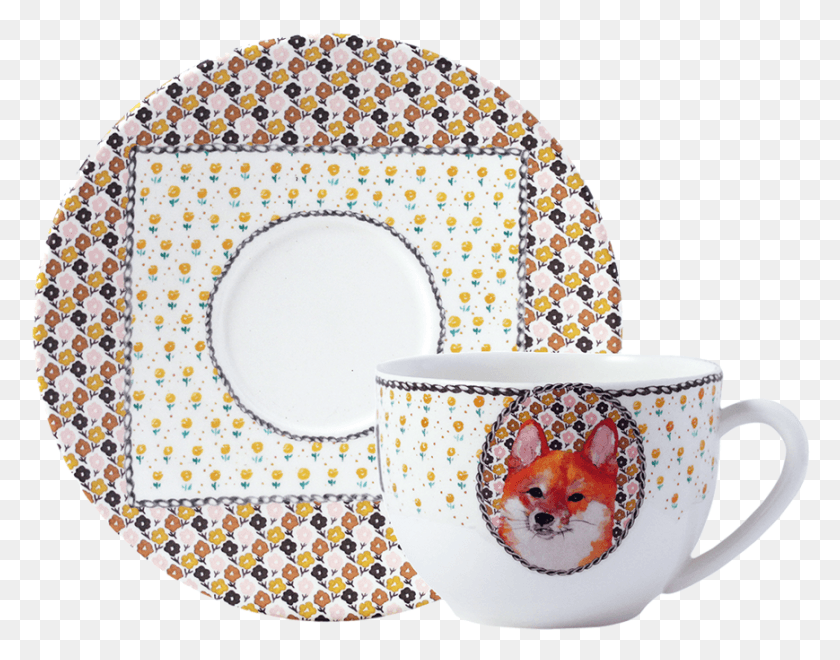 869x669 Pt Jumbo Darling Coffee Cup, Saucer, Pottery, Porcelain HD PNG Download