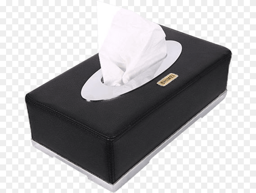Pu Leather Tissue Box Leather Tissue Box For Car, Paper, Towel, Paper Towel, Accessories Sticker PNG