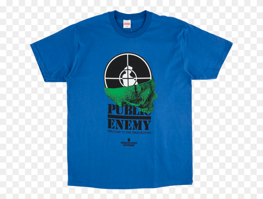 651x577 Public Enemy Supreme Undercover Public Enemy, Clothing, Apparel, T-shirt HD PNG Download